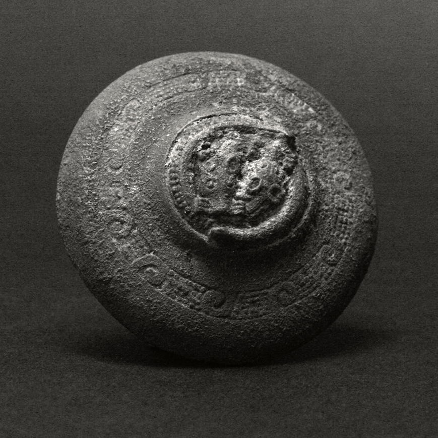 A RARE BRONZE PHALERA, ORDOS TYPE, early 5th Century BC