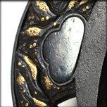 TSUBA NAGAMARU GATA EN FER, 18-19TH SOTEN STYLE